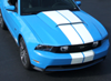 2010-12 Mustang Dual Hood and Bumper Stripe Kit